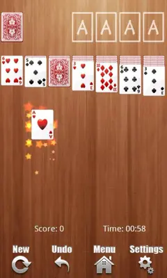 Solitaire android App screenshot 0